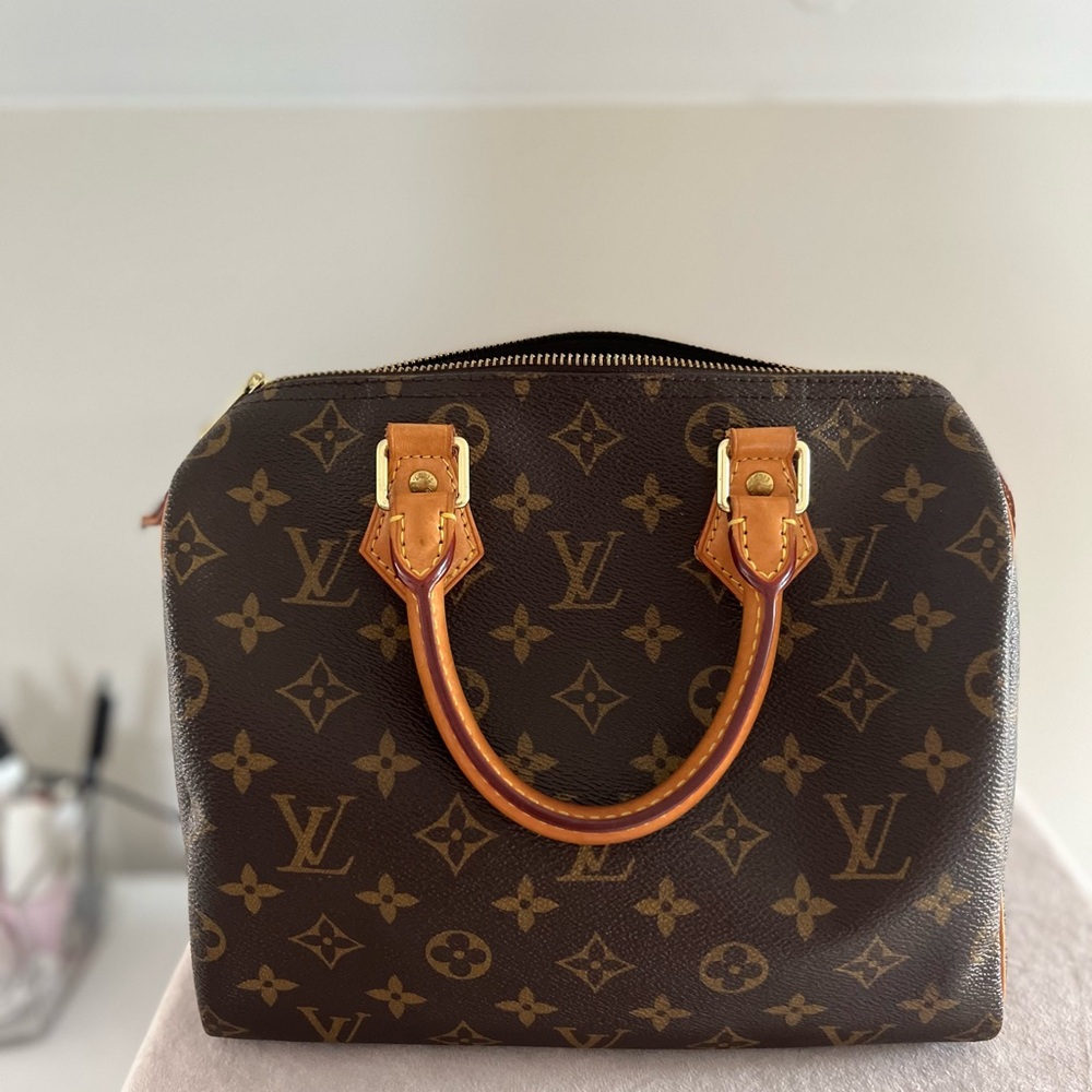 Louis Vuitton Classic Brown Monogram Satchel
